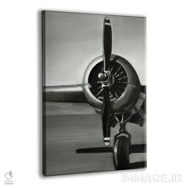 تابلوی سه تایی پرواز کلاسیک I اثر اتان هارپر - نمای پرسپکتیو محصول