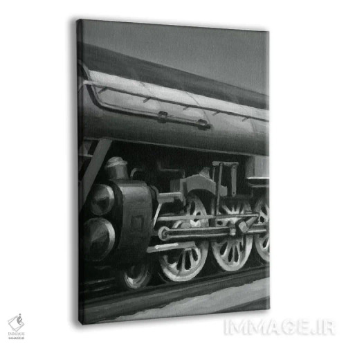 تابلو دکوراتیو لوکوموتیو کلاسیک II اثر اتان هارپر - نمای پرسپکتیو محصول