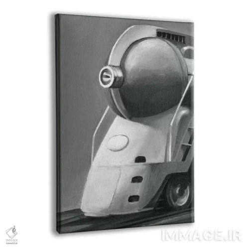 تابلو دکوراتیو لوکوموتیو کلاسیک I اثر اتان هارپر - نمای پرسپکتیو محصول