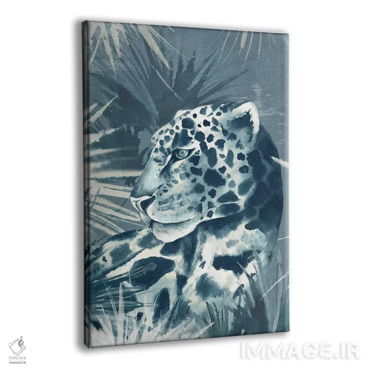 تابلو دکوراتیو پلنگ جنگلی اثر الی جونز - نمای پرسپکتیو محصول