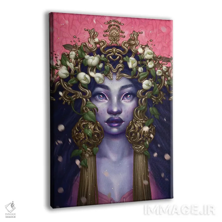 تابلو دکوراتیو آغاز اثر اجیوا ابنبه - نمای پرسپکتیو محصول