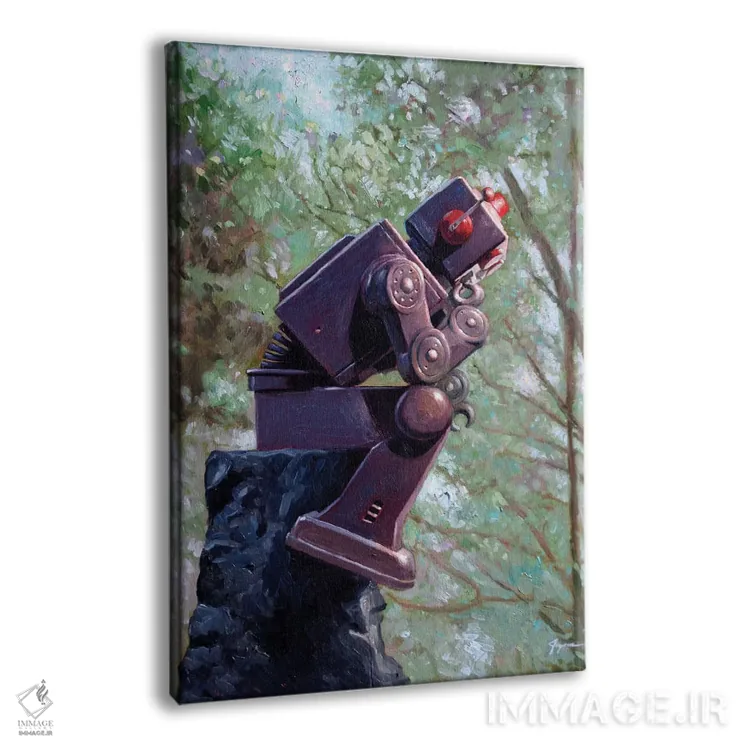 تابلو دکوراتیو دسته بندنده اثر اریک جوینر - نمای پرسپکتیو محصول