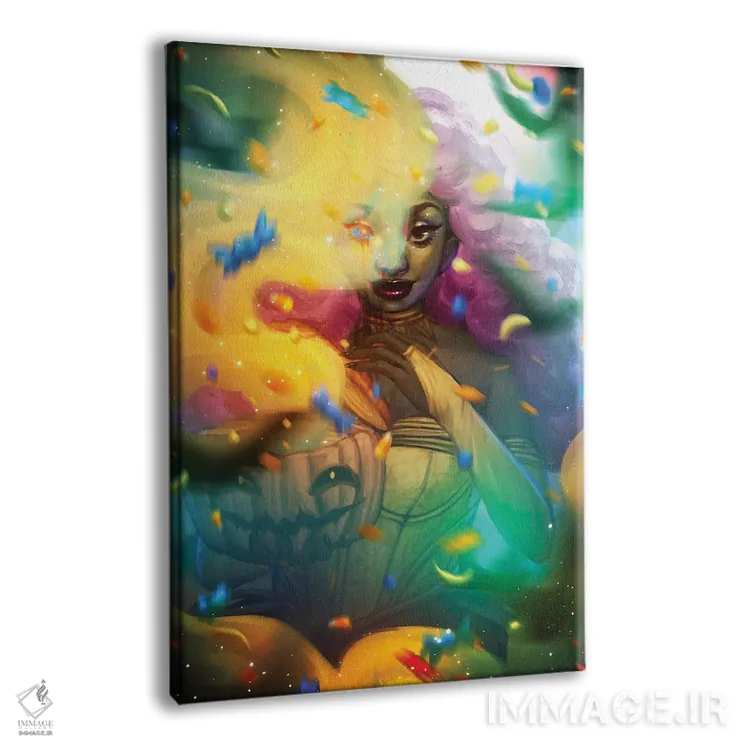 تابلو دکوراتیو لطفا یکی بردارید اثر اجیوا ابنبه - نمای پرسپکتیو محصول