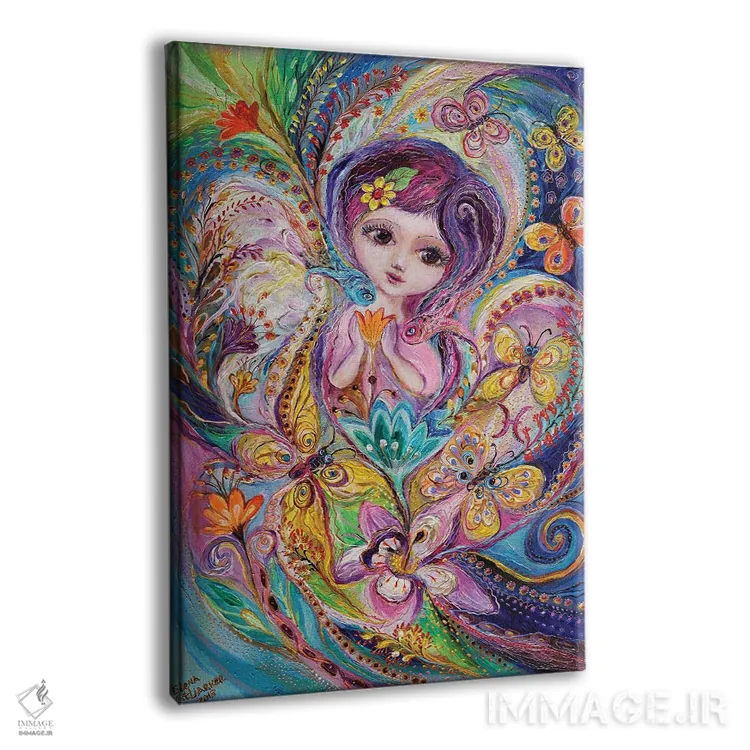 تابلو دکوراتیو پری های سری زودیاک اثر النا کوتلیارکر - نمای پرسپکتیو محصول