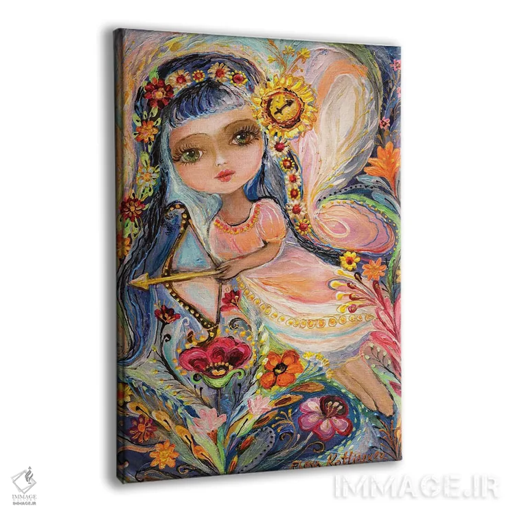 تابلو دکوراتیو پری های سری زودیاک اثر النا کوتلیارکر - نمای پرسپکتیو محصول