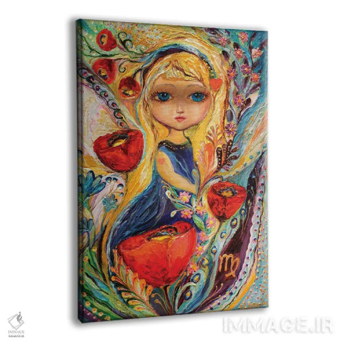 تابلو دکوراتیو پری های سری زودیاک اثر النا کوتلیارکر - نمای پرسپکتیو محصول