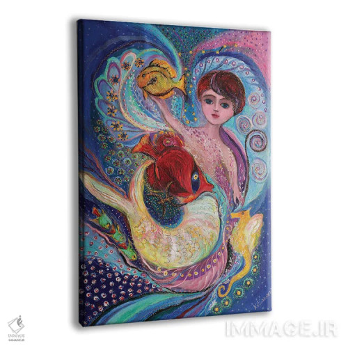 تابلو دکوراتیو شاهزاده منطقه زودیاک. حوت اثر النا کوتلیارکر - نمای پرسپکتیو محصول