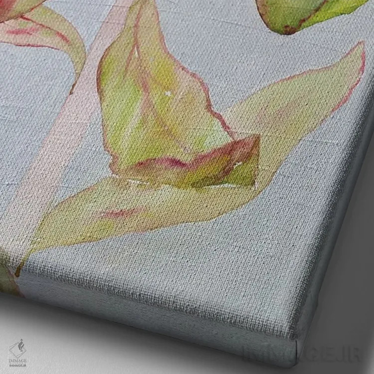 تابلو دکوراتیو پروتئا اثر اکاترینا پریسیچ - نمای نزدیک بافت بوم