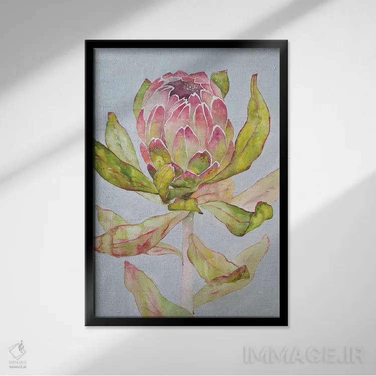 تابلو دکوراتیو پروتئا اثر اکاترینا پریسیچ - نمای قابدار مشکی