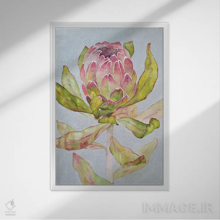 تابلو دکوراتیو پروتئا اثر اکاترینا پریسیچ - نمای قابدار سفید