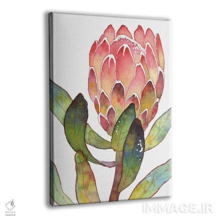 تابلو دکوراتیو پروتئا رنگارنگ اثر اکاترینا پریسیچ - نمای پرسپکتیو محصول