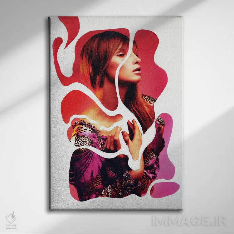 تابلو دکوراتیو دومینیک در رویا اثر النا کولیـکووا - نمای روبهرو روی دیوار