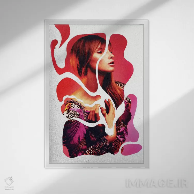 تابلو دکوراتیو دومینیک در رویا اثر النا کولیـکووا - نمای قابدار سفید