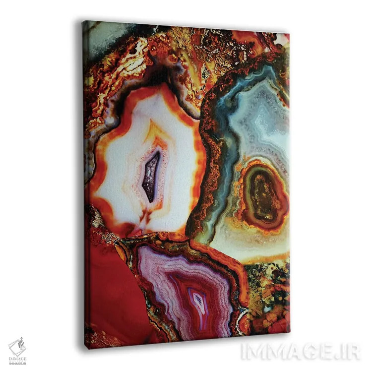 تابلو انتزاعی زمین و آسمان بیشتر به ما می آموزند اثر النا کولیـکووا - نمای پرسپکتیو محصول