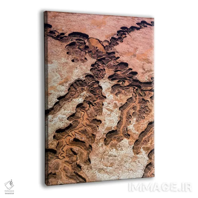 تابلو انتزاعی گراند کنیون اثر النا کولیـکووا - نمای پرسپکتیو محصول