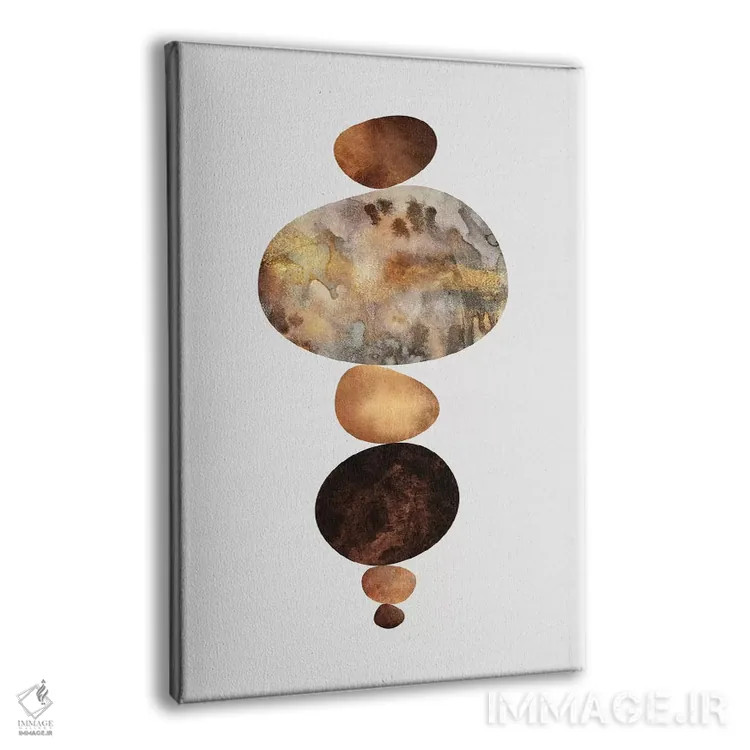 تابلو مدرن تعادل II اثر الیزابت فردریکسون - نمای پرسپکتیو محصول