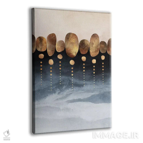 تابلو انتزاعی Portrait,انتزاع طبیعی، عمودی اثر الیزابت فردریکسون - نمای پرسپکتیو محصول