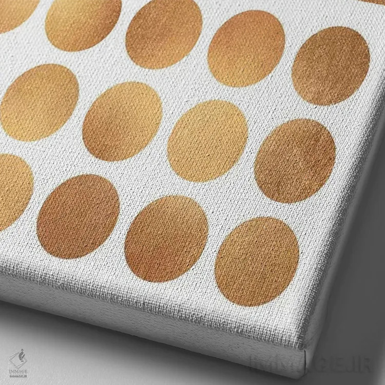 تابلو دکوراتیو پس از باران، آفتاب می آید اثر الیزابت فردریکسون - نمای نزدیک بافت بوم