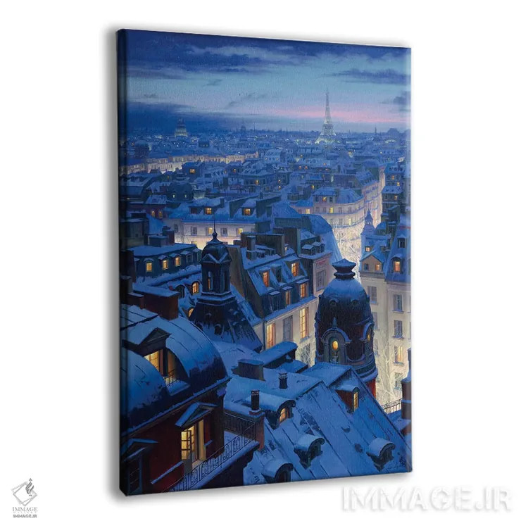 تابلو دکوراتیو سمفونی شبانه اثر اوگنی لوشپین - نمای پرسپکتیو محصول