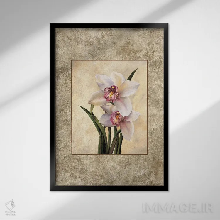 تابلو دکوراتیو کمال ۲ اثر ای. لوپز - نمای قابدار مشکی