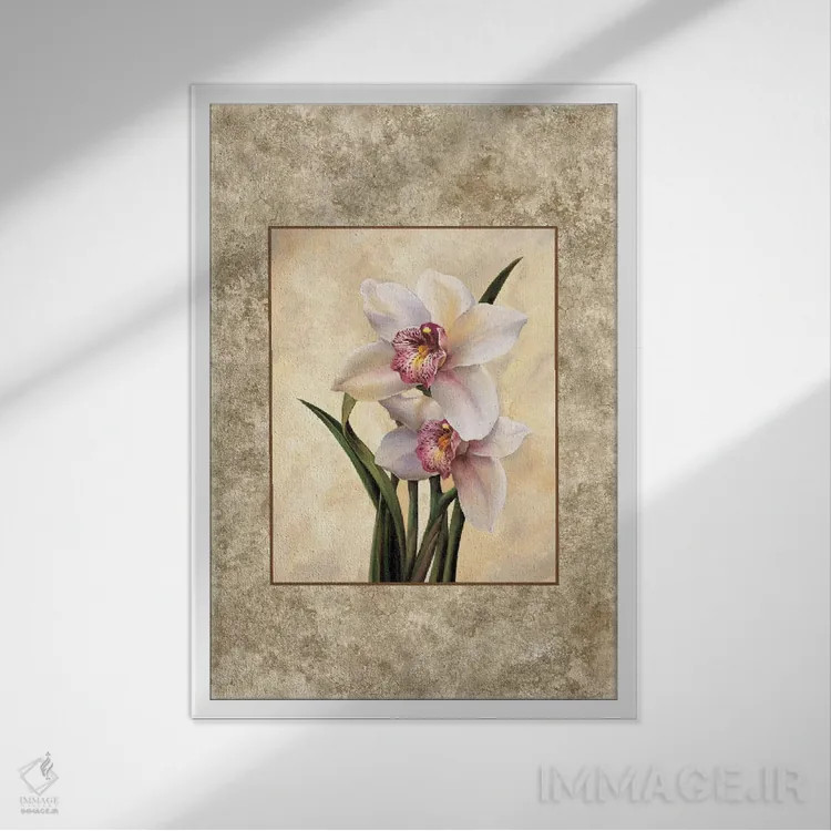 تابلو دکوراتیو کمال ۲ اثر ای. لوپز - نمای قابدار سفید