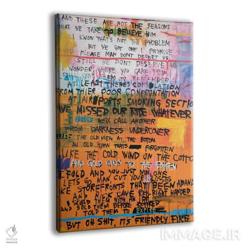 تابلو دکوراتیو پیروزی طلا برای فاسدان اثر اددی لاو - نمای پرسپکتیو محصول