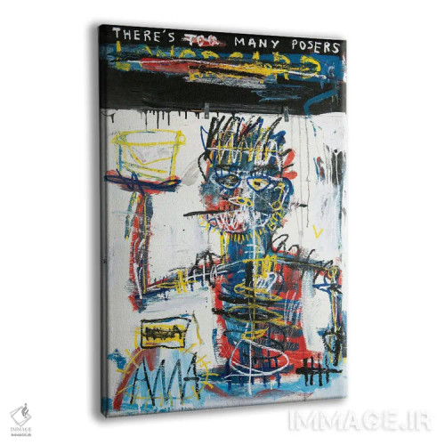 تابلو دکوراتیو اسکیت برد لانگ برد: پزدهنده زیاد شده! اثر اددی لاو - نمای پرسپکتیو محصول