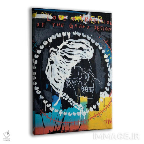 تابلو دکوراتیو عشق و سنت اثر اددی لاو - نمای پرسپکتیو محصول