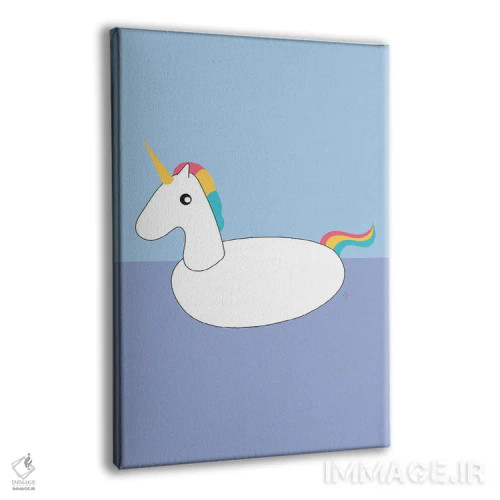 تابلو دکوراتیو "تیوپ استخری تک شاخ" اثر لایمن کریتیو کو. - نمای پرسپکتیو محصول