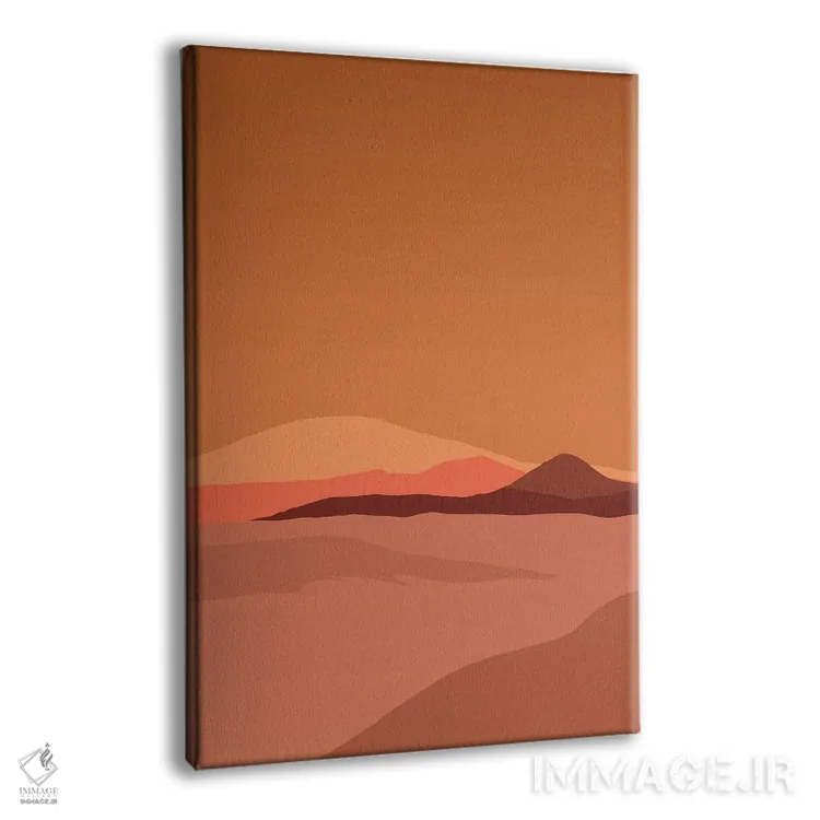 تابلو مدرن "مریخ " اثر لایمن کریتیو کو. - نمای پرسپکتیو محصول