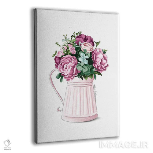 تابلو دکوراتیو گل های مزرعه اثر الزا فوچه - نمای پرسپکتیو محصول