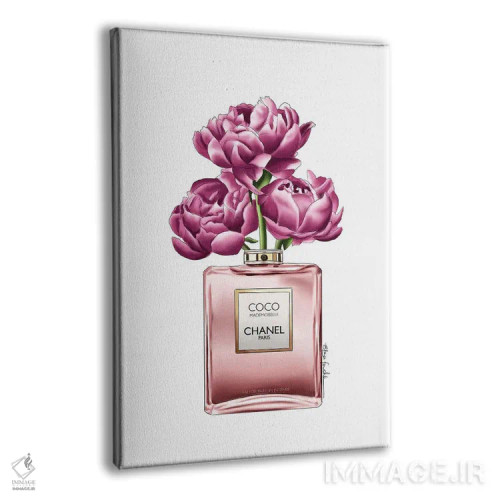 تابلو دکوراتیو عطر و گل ها اثر الزا فوچه - نمای پرسپکتیو محصول