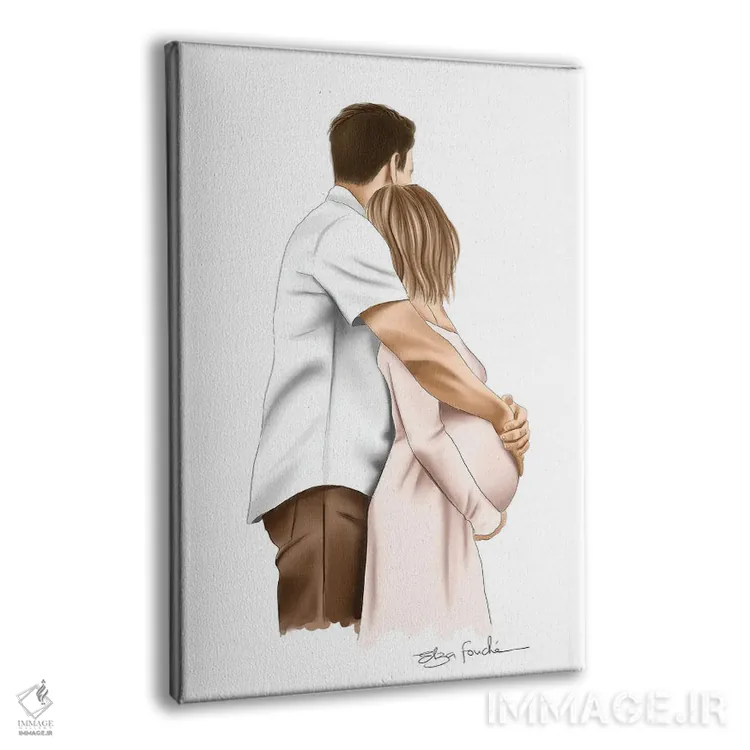 تابلو دکوراتیو والباور آینده اثر الزا فوچه - نمای پرسپکتیو محصول