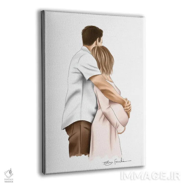 تابلو دکوراتیو والباور آینده اثر الزا فوچه - نمای پرسپکتیو محصول