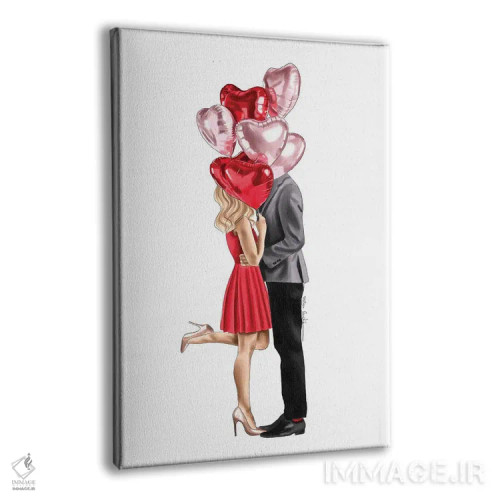 تابلو دکوراتیو پشت بادکنک ها I اثر الزا فوچه - نمای پرسپکتیو محصول