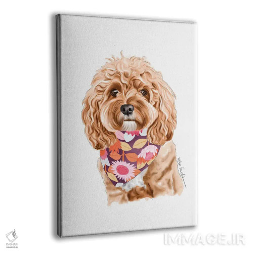 تابلو دکوراتیو کاودل اثر الزا فوچه - نمای پرسپکتیو محصول