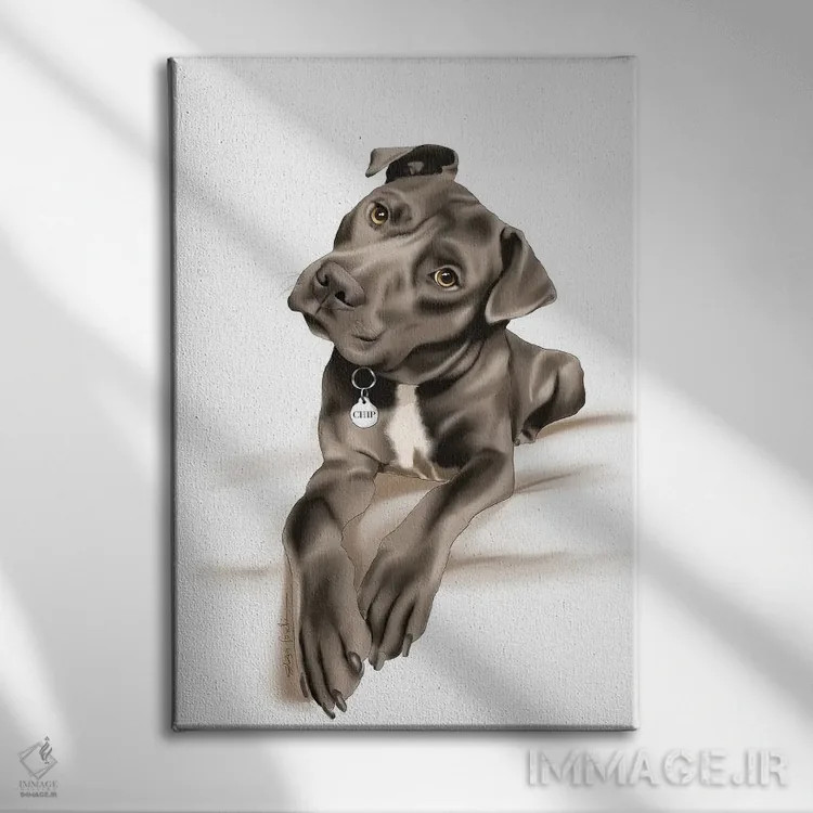 تابلو دکوراتیو استفی II اثر الزا فوچه - نمای روبهرو روی دیوار