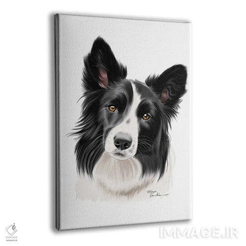 تابلو دکوراتیو بردر کولی اثر الزا فوچه - نمای پرسپکتیو محصول