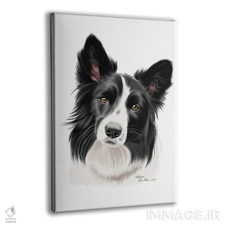 تابلو دکوراتیو بردر کولی اثر الزا فوچه - نمای پرسپکتیو محصول