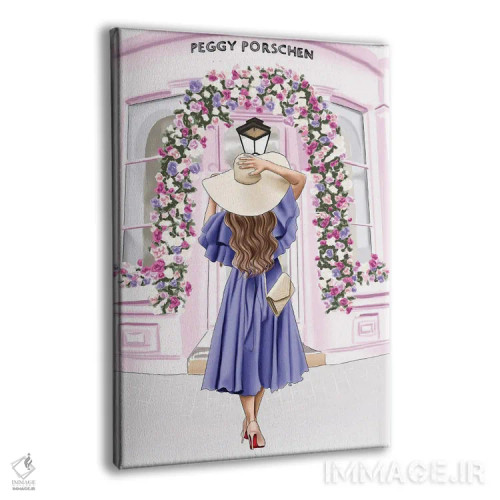 تابلو دکوراتیو رویای بهاری اثر الزا فوچه - نمای پرسپکتیو محصول