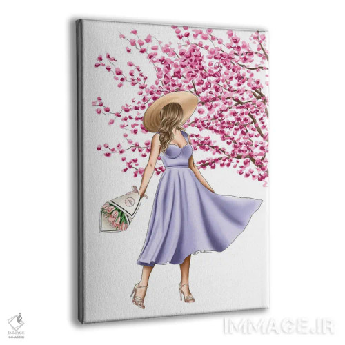 تابلو دکوراتیو روز بی نقص اثر الزا فوچه - نمای پرسپکتیو محصول