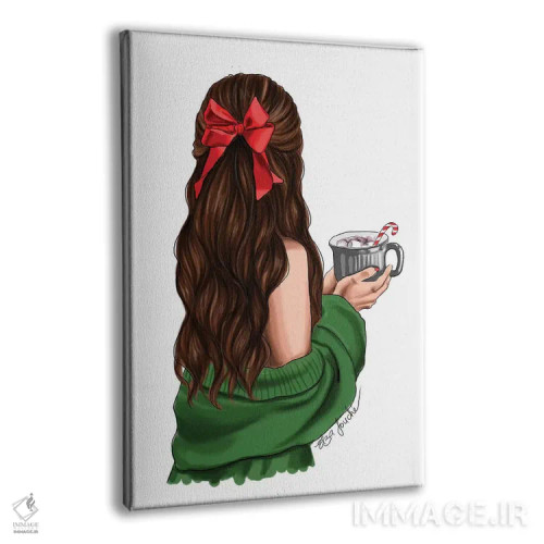 تابلو دکوراتیو هات چاکلت اثر الزا فوچه - نمای پرسپکتیو محصول