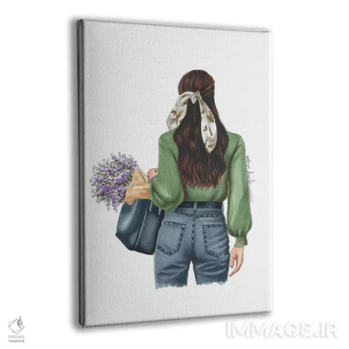 تابلو دکوراتیو روزهای بهاری اثر الزا فوچه - نمای پرسپکتیو محصول