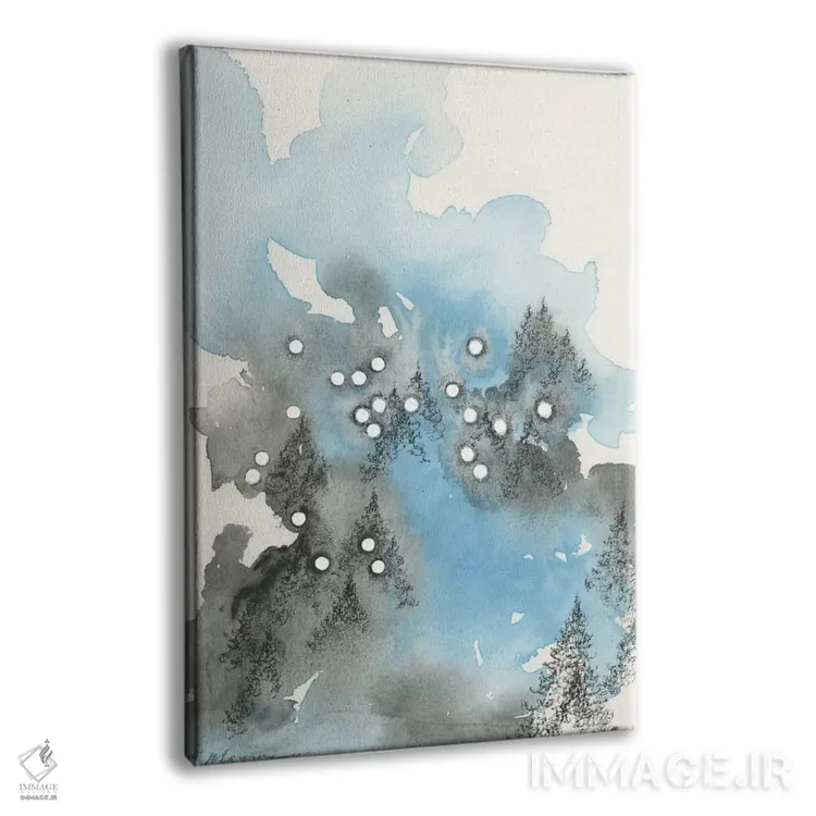 تابلو مینیمال قوس اثر امیلی ماگون - نمای پرسپکتیو محصول