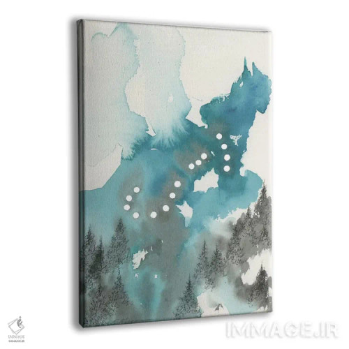 تابلو مینیمال عقرب اثر امیلی ماگون - نمای پرسپکتیو محصول