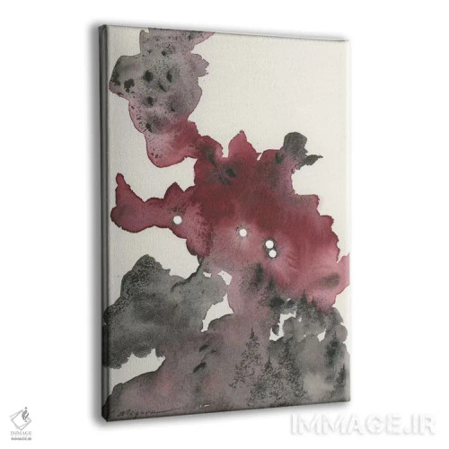 تابلو انتزاعی برج حمل اثر امیلی ماگون - نمای پرسپکتیو محصول