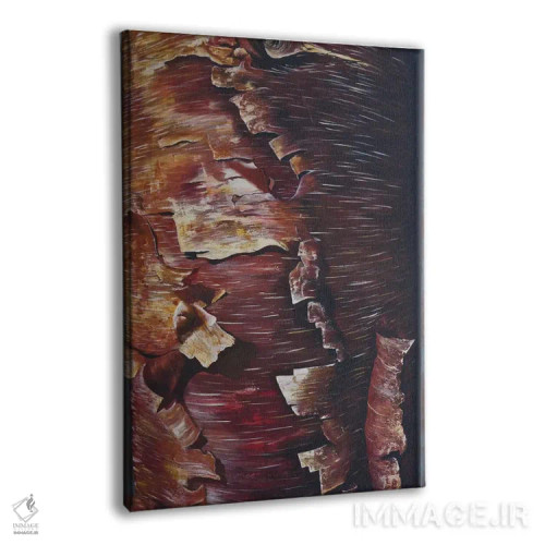 تابلو مدرن پوست کندن اثر امیلی ماگون - نمای پرسپکتیو محصول