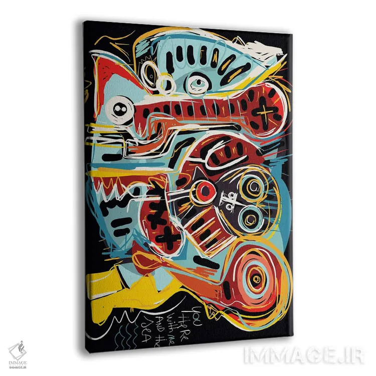 تابلو دکوراتیو تو اینجایی با دریا اثر امانوئل سیگنورینو - نمای پرسپکتیو محصول