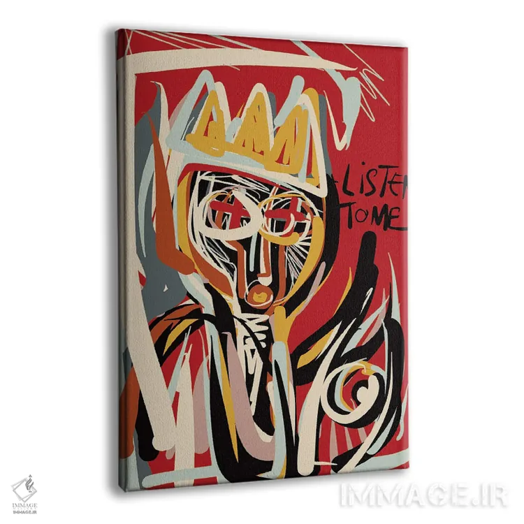 تابلو دکوراتیو به من گوش بده اثر امانوئل سیگنورینو - نمای پرسپکتیو محصول