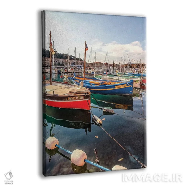 تابلو دکوراتیو نیس اثر مانجیک پیکچرز - نمای پرسپکتیو محصول